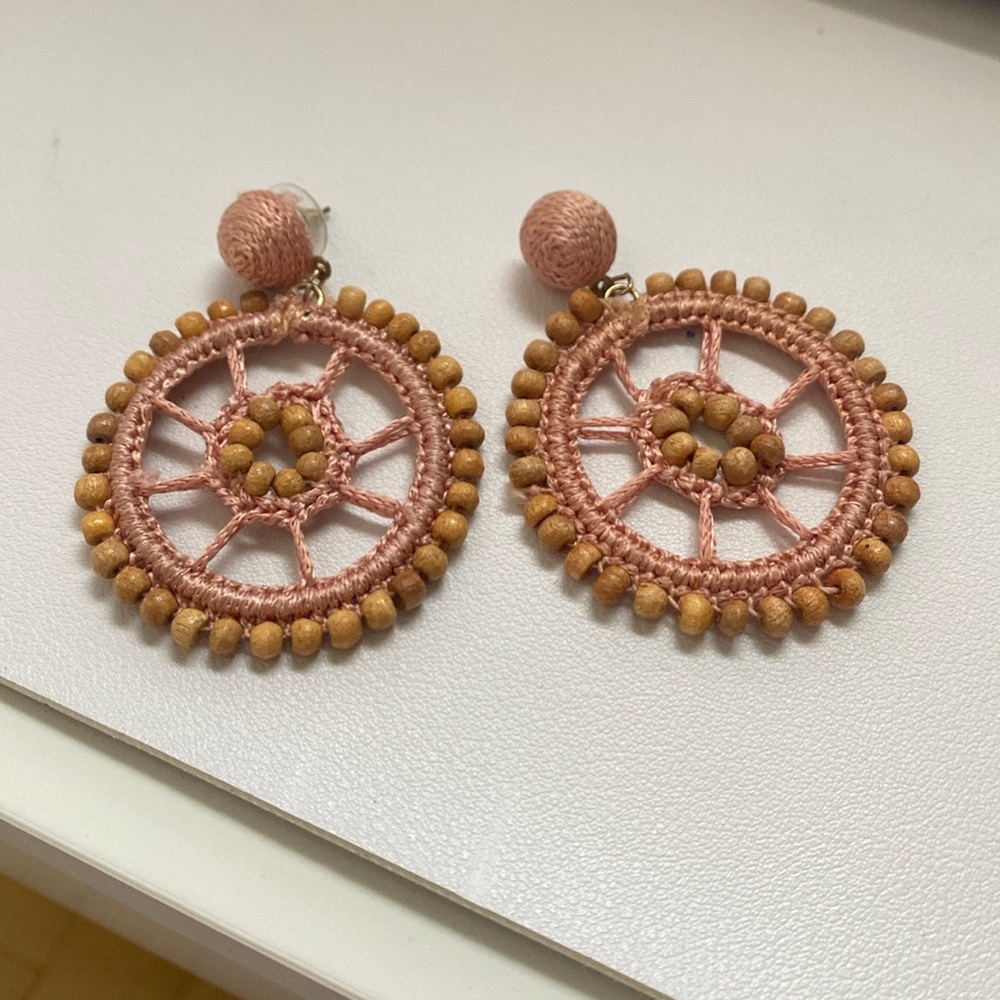 Pastel Pink Earrings